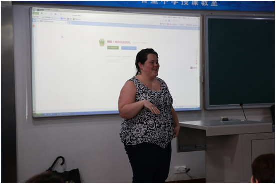 招生官Catherine与同学们交流