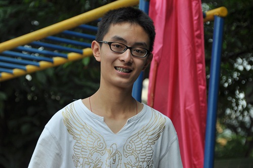 采访高一5班 崔笑坤