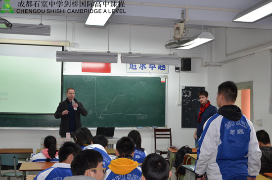 剑桥学子向匹兹堡大学招生官Kevin提问