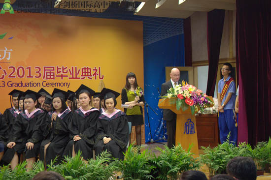 学术校长Andrew Derham致辞