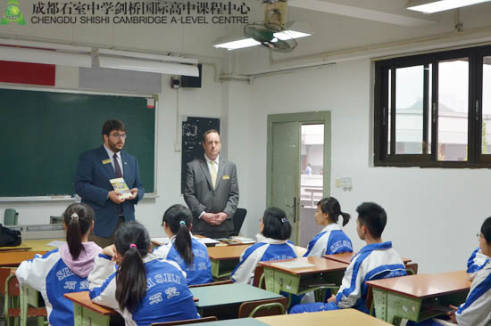 Clay Harmon与剑桥学子面对面交流