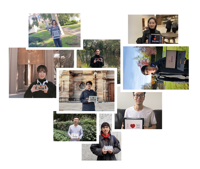 “I Love Shishi”祝福